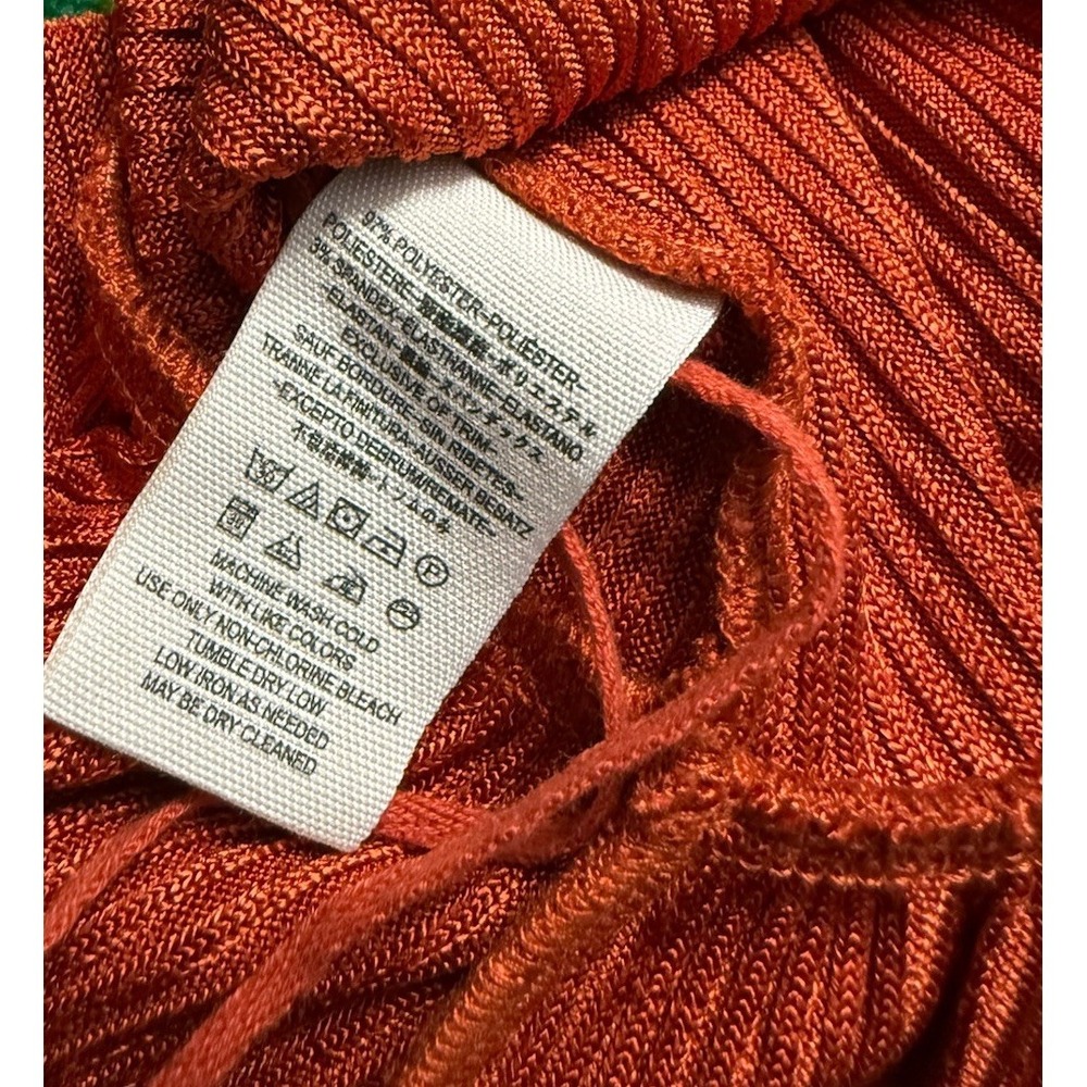 Free People Rust Red Ruffled Crop Tank - Picture 5 of 5
